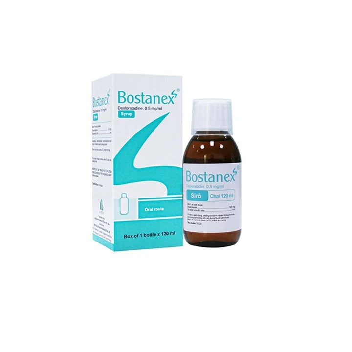 Thuốc Bostanex Boston 30ml hỗ trợ giảm viêm mũi dị ứng và nổi mày đay hiệu quả - ảnh 2