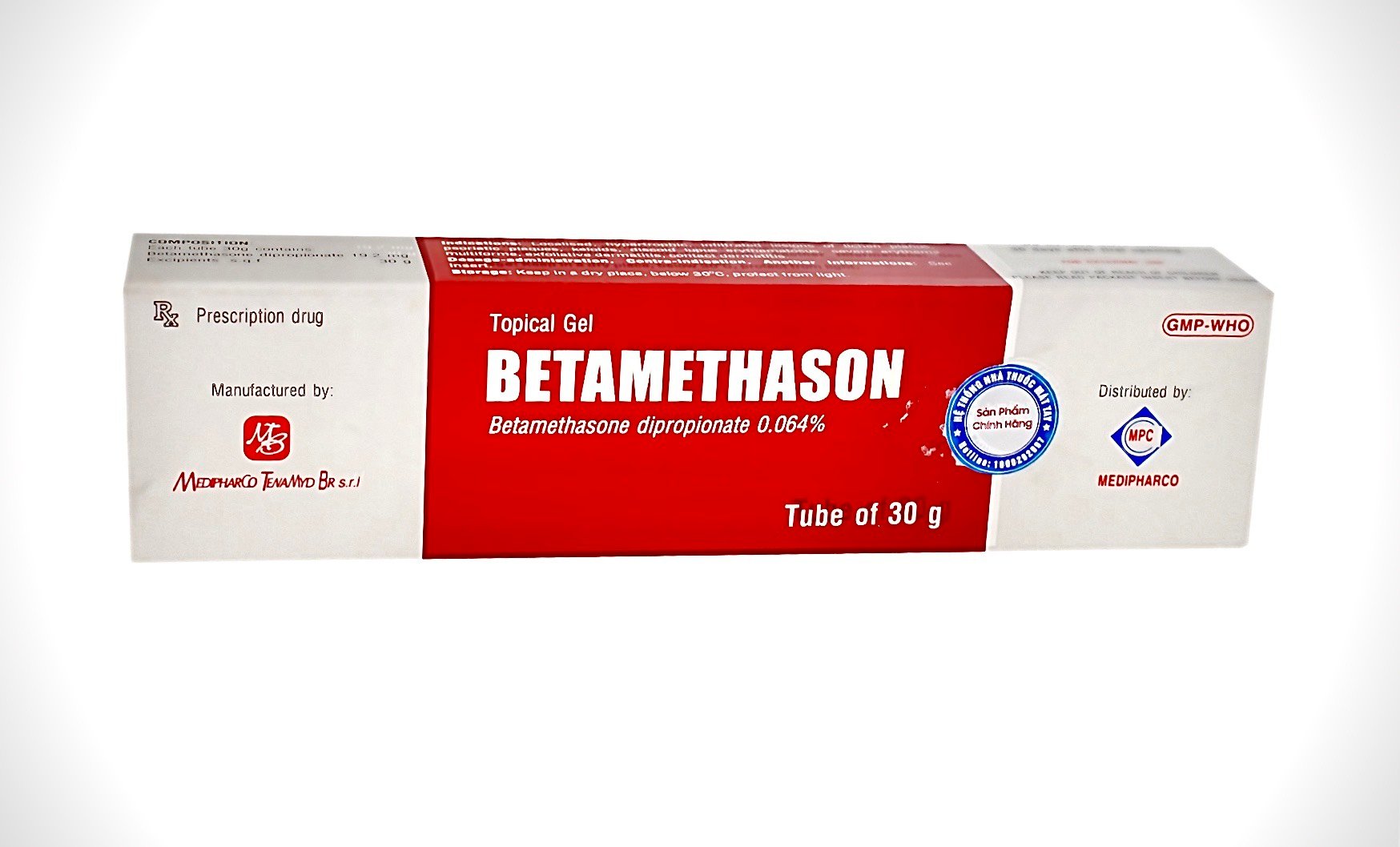 Betamethason 0.064% Medipharco 30g - Điều trị viêm da tróc vảy, viêm da tiếp xúc - ảnh 2