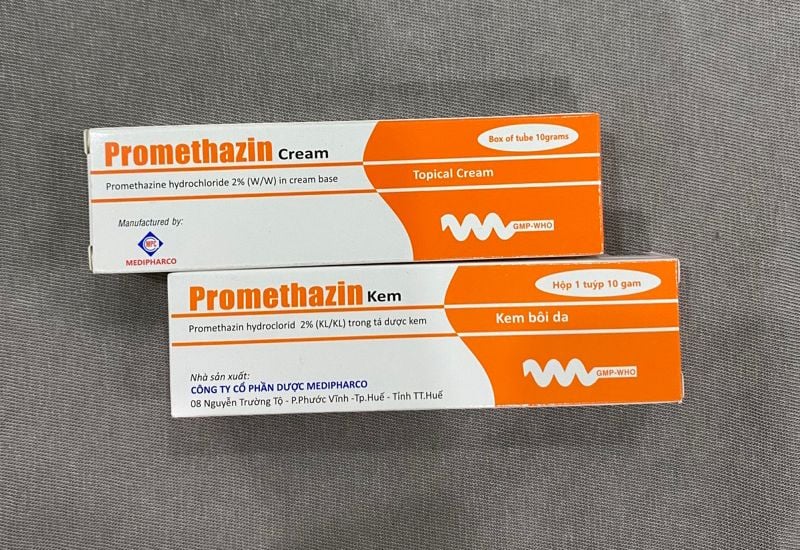 Kem Bôi Da Promethazin 2% Medipharco 10g – Điều Trị Ngứa, Mày Đay, Côn Trùng Đốt - ảnh 1