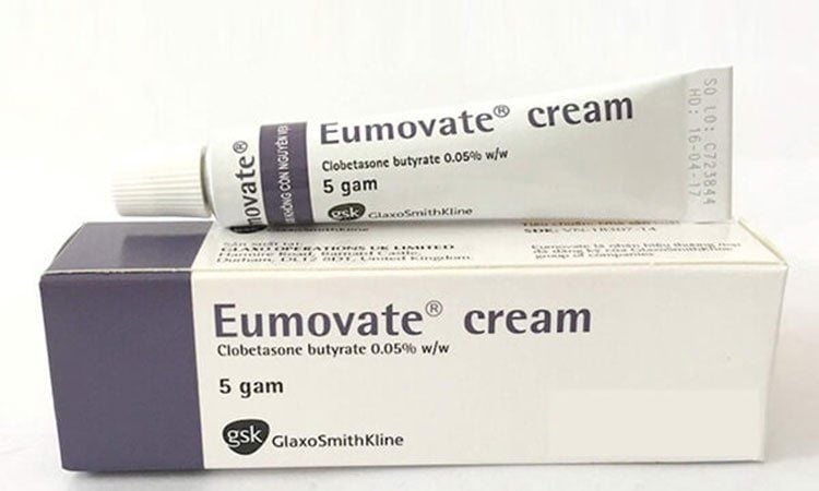 Kem Eumovate Cream GSK 5g giảm viêm, ngứa hiệu quả cho các bệnh về da - ảnh 2