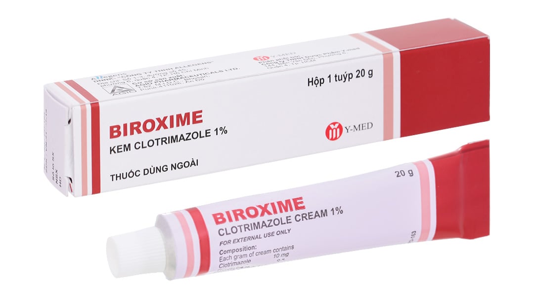 Thuốc bôi Biroxime 1% 20g điều trị nấm da chân, nấm kẽ hiệu quả - ảnh 2