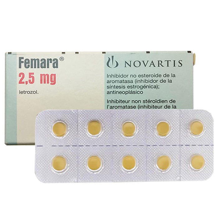 Thuốc Femara 2.5mg Novartis: Hỗ Trợ Điều Trị Ung Thư Vú Hiệu Quả (3 Vỉ x 10 Viên) - ảnh 2