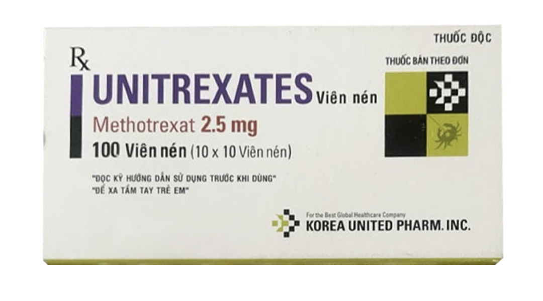 Thuốc Unitrexates 2.5mg United điều trị ung thư, bạch cầu, viêm khớp dạng thấp - ảnh 2