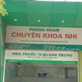 Phòng khám Chuyên khoa Nhi – 78 Quang Trung