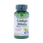 Ginkgo Biloba 60Mg Viên uống tăng độ minh mẫn, tăng trí nhớ (Hộp 60 Viên)