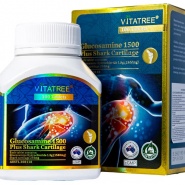 Viên Uống Glucosamine 1500 Plus Shark Cartilage Hỗ Trợ Điều Trị Thái Hóa Khớp (Hộp 100 Viên)