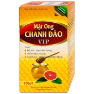 Mật Ong Chanh Đào Vip Chai 100Ml