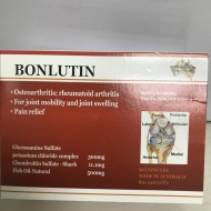 Bonlutin điều trị đau nhức xương khớp, thoái hóa khớp và đau cột sống Hộp 60 viên