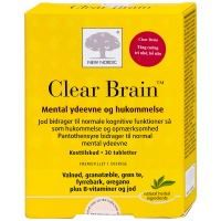 Viên Uống Bổ Não Clear Brain New Nordic, Tăng Cường Trí Nhớ (Hộp 30 Viên)