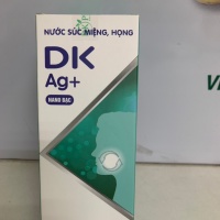 Nước súc họng DK Ag+ ngừa sâu răng hiệu quả
