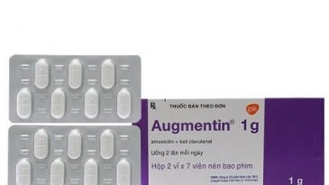 Thuốc Augmentin có thành phần gì? và hàm lượng như thế nào?