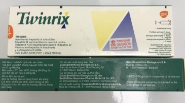 Vắc-xin Twinrix 1ml (Bỉ)