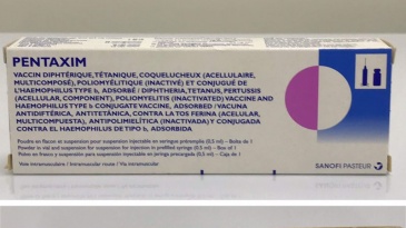 Vắc-xin Pentaxim 0,5ml (Pháp)