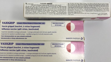 Vắc-xin Vaxigrip 0.25ml (Pháp)
