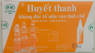 Huyết thanh kháng độc tố uốn ván (Việt Nam)