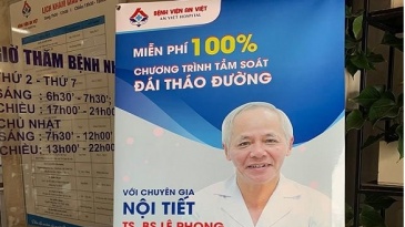 Miễn phí 100% tầm soát đái tháo đường với tiến sĩ, bác sĩ Lê Phong