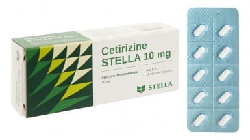 Cetirizine Stella 10mg: Giải pháp hỗ trợ giảm viêm mũi dị ứng và mày đay hiệu qủa