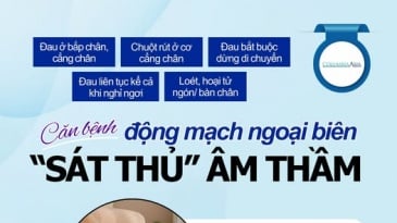BỆNH ĐỘNG MẠCH NGOẠI BIÊN (PAD) – “SÁT THỦ” ÂM THẦM ĐÁNG CHÚ Ý