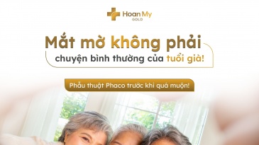 Mắt mờ, đục thủy tinh thể: Đừng nhầm là chuyện bình thường của tuổi già!