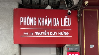 Phòng khám Da liễu PGS.BS Nguyễn Duy Hưng