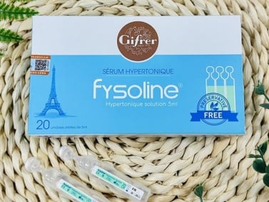 Dung Dịch Nước Muối Ưu Trương Fysoline 5ml (20 Ống) Giảm Ngạt Mũi, Khô Mũi