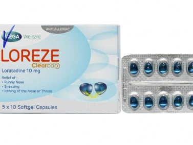 Viên Nang Mềm Loreze 10mg MEGA We Care: Điều Trị Viêm Mũi Dị Ứng, Mày Đay