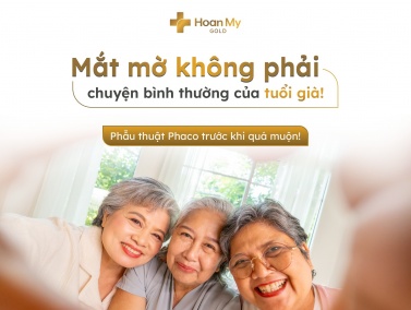 Mắt mờ, đục thủy tinh thể: Đừng nhầm là chuyện bình thường của tuổi già!