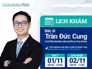 KHÁM PHỤ KHOA & TẦM SOÁT UNG THƯ CỔ TỬ CUNG CÙNG BS. TRẦN ĐỨC CUNG – BẢO VỆ SỨC KHỎE SINH SẢN TOÀN DIỆN CHO PHỤ NỮ