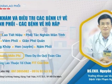 BS.CKII Nguyễn Văn Tẩn và hành trình thắp lại hy vọng cho bệnh nhân lao phổi