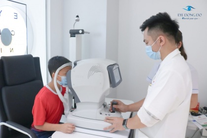 Quy trình khám mắt tại Trung Tâm Mắt Kỹ Thuật Cao Bệnh Viện Đông Đô