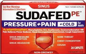 Ảnh của Sudafed PE Pressure+Pain+Cold