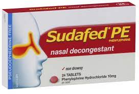 Ảnh của Sudafed PE Nasal Decongestant