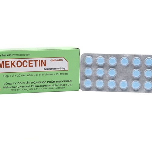 Thuốc Mekocetin betamethasone 0.5mg có tác dụng trong điều trị bệnh dị ứng không? Nếu có, thì điều trị những loại dị ứng nào?
