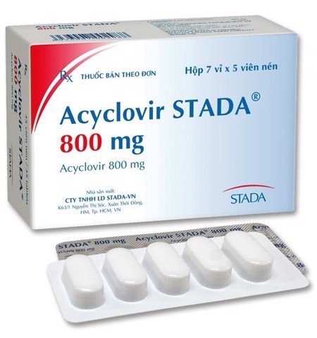 Acyclovir 800 mg được sử dụng để điều trị những bệnh gì?
