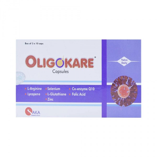 Viên Uống Oligokare Aka 30 Viên - Tăng chất lượng tinh trùng ở Nam giới - Ảnh 4