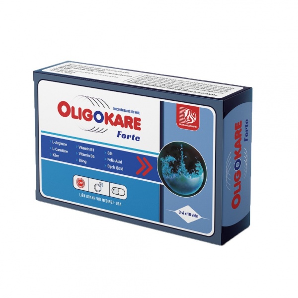 Viên Uống Oligokare Aka 30 Viên - Tăng chất lượng tinh trùng ở Nam giới - Ảnh 3