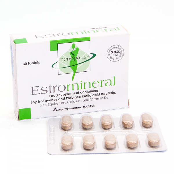 Viên Uống Estromineral Việt Áo 30 Viên - Cải Thiện Triệu Chứng Tiền Mãn Kinh - Ảnh 1