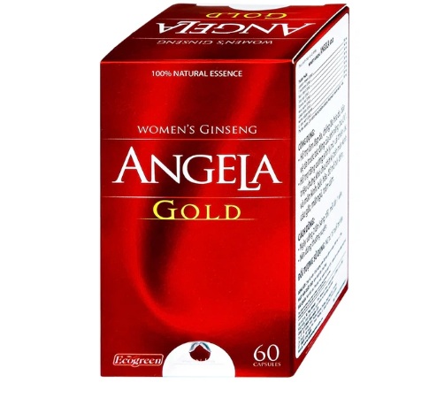 Viên Sâm Angela Gold  60 Viên - Tăng Cường Sắc Đẹp, Sinh Lý Nữ