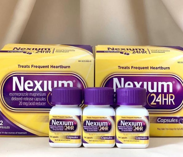 Viên uống Nexium 24HR - Hỗ trợ điều trị viêm loét dạ dày ợ nóng - Ảnh 1