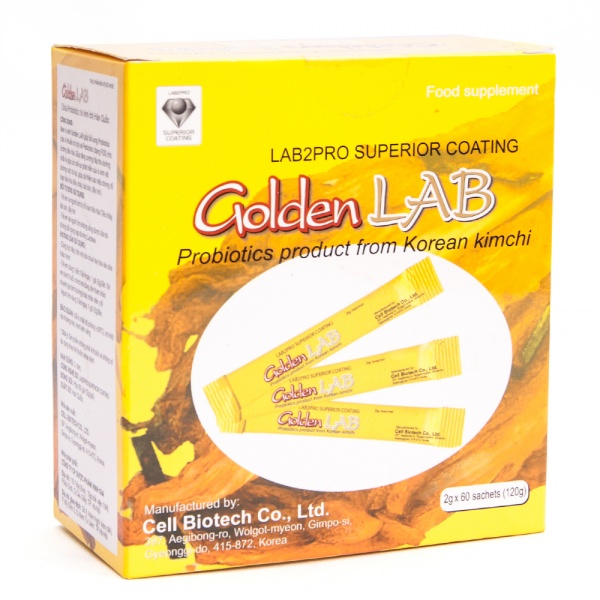 Golden Lab 20 Gói - Men Vi Sinh Hỗ Trợ Tiêu Hóa Cho Trẻ - Ảnh 4