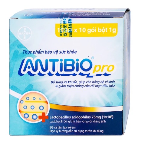 Men Vi Sinh Antibio Pro 100 Gói - Ảnh 2