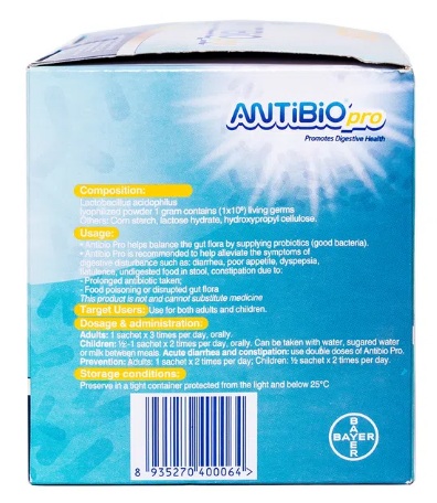 Men Vi Sinh Antibio Pro 100 Gói - Ảnh 4