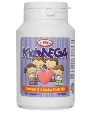 Kidmega Ubb Viên Uống Bổ Mắt, Bổ Não Cho Trẻ Em (60 Viên) - Ảnh 1