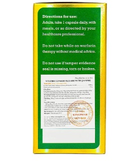 Vitatree Ginkgo Plus 6000 With Q10 50Mg Tăng Tuần Hoàn Não Hộp 60 Viên - Ảnh 4