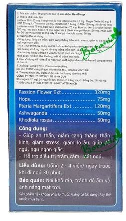 Viên Uống Ngủ Ngon Bonisleep Hộp 30 Viên - Ảnh 3