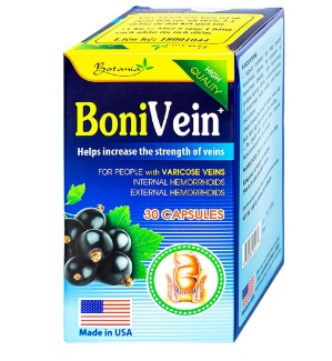 Viên Uống Bonivein Hỗ Trợ Điều Trị Bệnh Trĩ Hộp 30 Viên - Ảnh 3