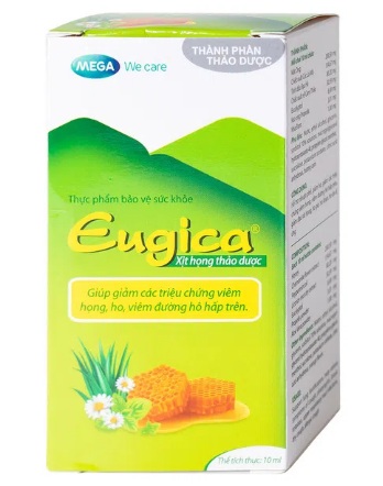Xịt Họng Thảo Dược Eugica Chai 10Ml - Ảnh 3