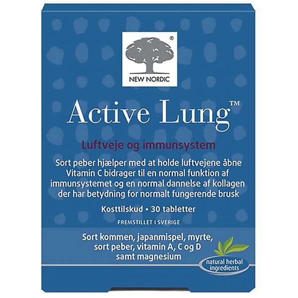 Viên Uống Active Lung Giảm Ho Hộp 30 Viên - Ảnh 2