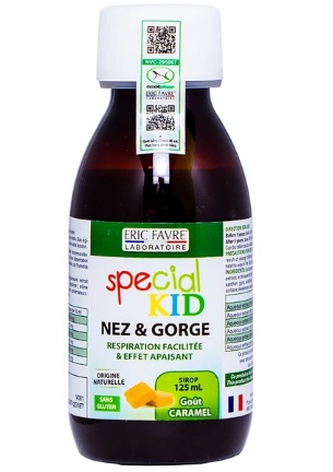 Siro Special Kid Nez & Gorge Giảm Ho Cho Trẻ Chai 125Ml - Ảnh 1