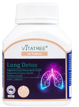 Viên Uống Vitatree Lung Detox Thải Độc Phổi Hộp 60 Viên - Ảnh 3